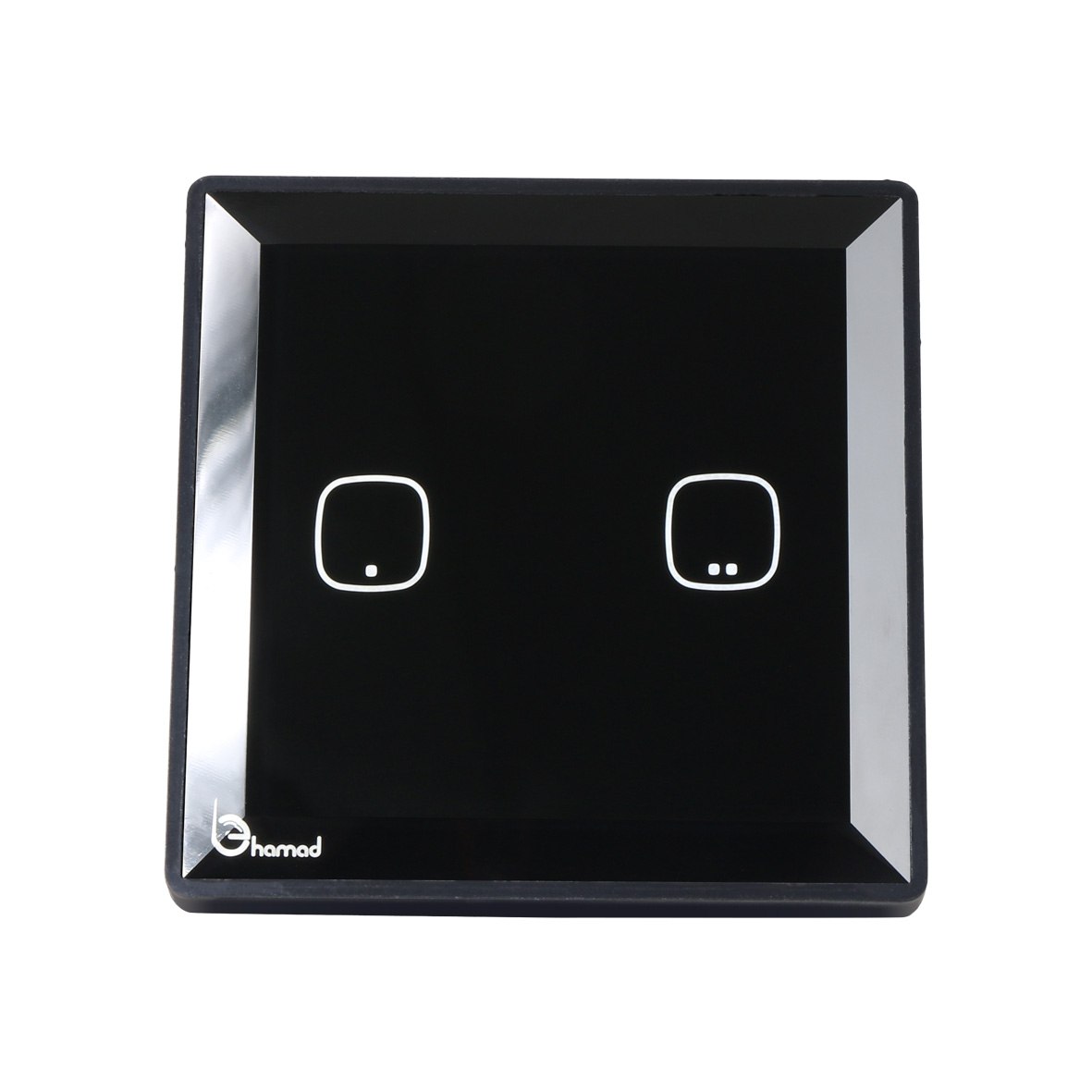 5976740437890809481 کلید لمسی هوشمند دو پل مشکی